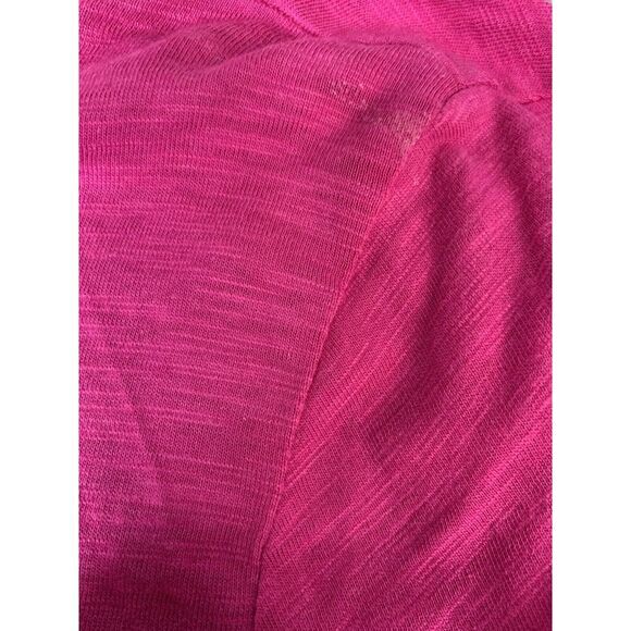 Chicos Top Womens Size 1‎ Long Sleeve Cardigan Color Pink Casual Lightweight - Picture 6 of 7